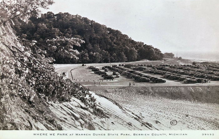 Warren Dunes State Park - Postcards Over The Years (newer photo)
